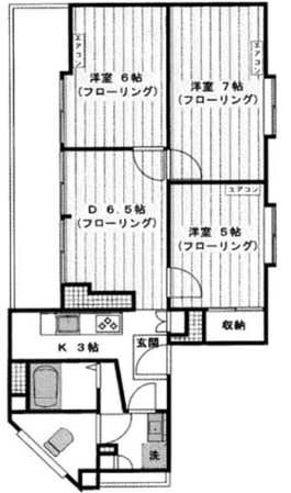 つくもビルの物件間取画像